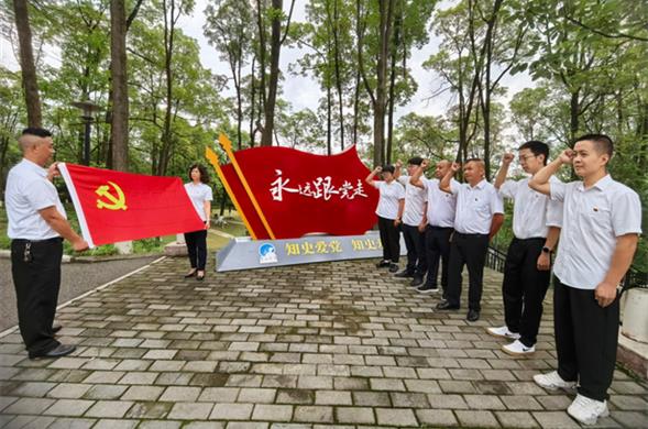 金沙8087集团各子公司组织多彩活动庆“七一”