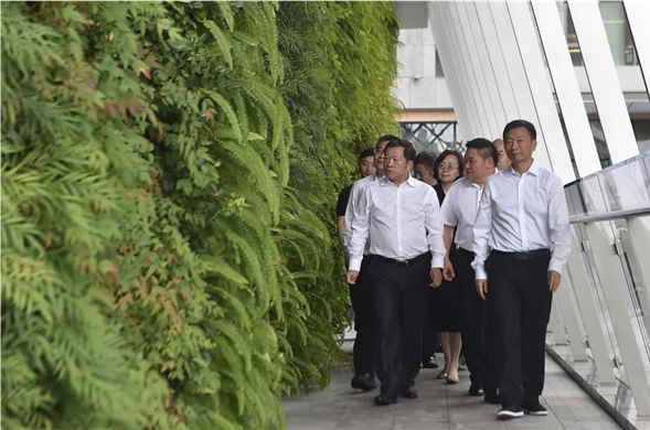 四川天府新区党工委书记周先毅带队调研金沙8087集团